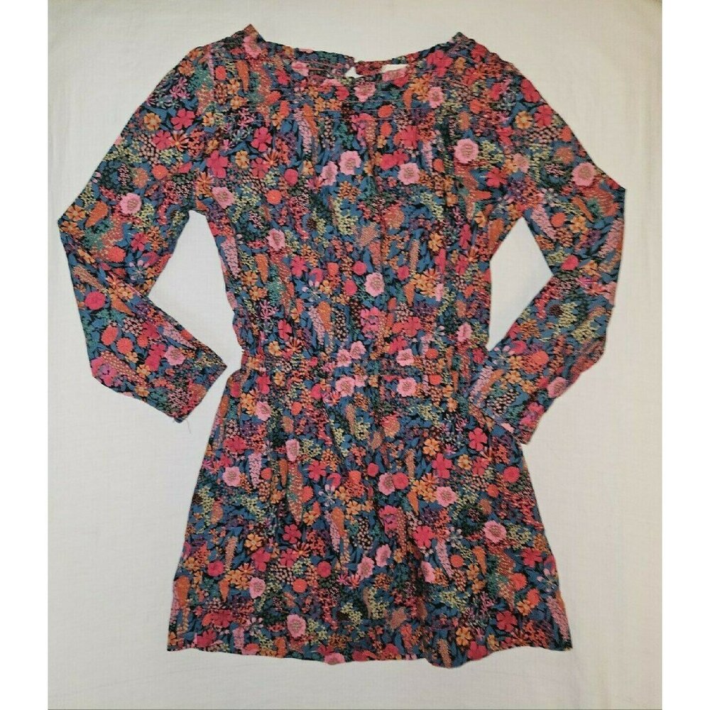 Peek Smocked Floral Dress M(6-7)